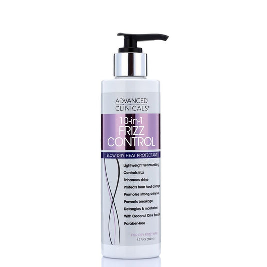Advanced Clinicals 10 In 1 Frizz Control Heat Protect