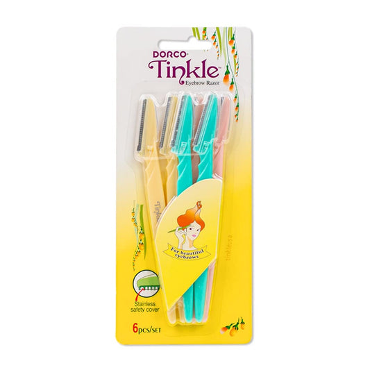 Tinkle Face Razors Set 6 Pieces