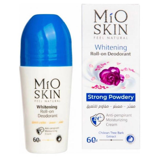 Mio Skin Whitening Roll On deodorant Strong Powdery