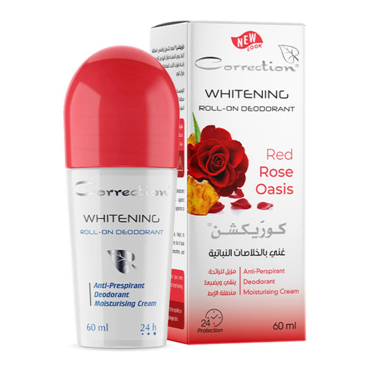 Correction Whitening Roll On Deodorant Blends Red Roses Oasis