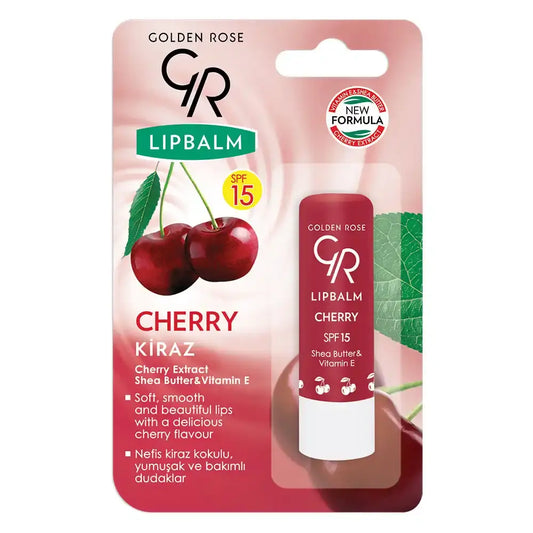 Golden Rose Lip Balm Cherry Spf15