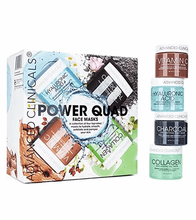 Advanced Clincals Power Quad Face Masks